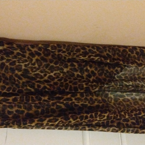 Leopard bathing suit fish net - Picture 3 of 4